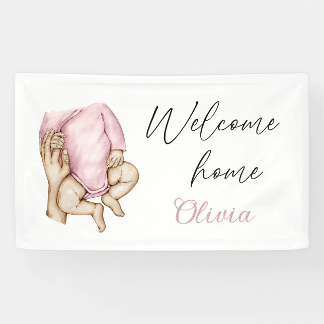 BESTOYARD 2.8M WELCOME HOME Banner Bandiere a coda di rondine Banner di