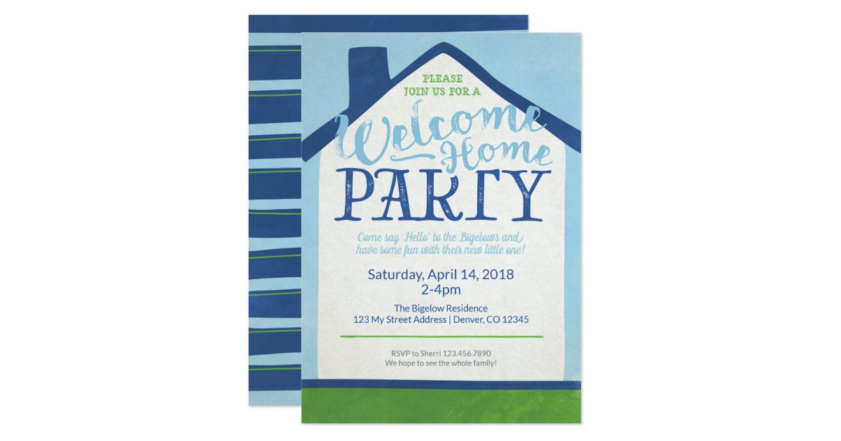 Home Party Invitation