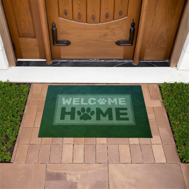 Welcome Home Paws Doormat (Outdoor)
