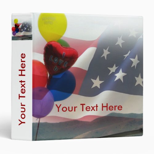 Welcome Home Photo Album 3 Ring Binder