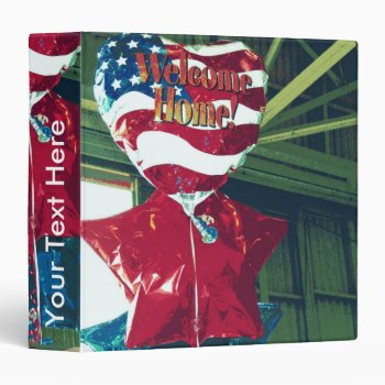 Welcome Home Photo Album Binder by ForEverProud at Zazzle
