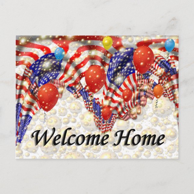 Welcome Home Postcard (Front)