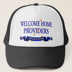 Welcome Home Providers Trucker Hat