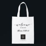 Welcome Home Realtor Agent Gift Bag for Home Buyer<br><div class="desc">Fill these fun reusable grocery bags to thank your clients for choosing you and help them get comfortable in their new home!</div>