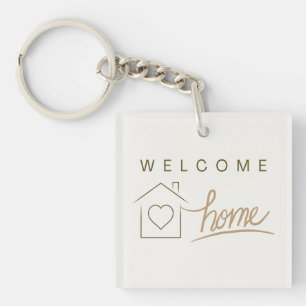 Welcome Home Realtor Client Appreciation  Keychain