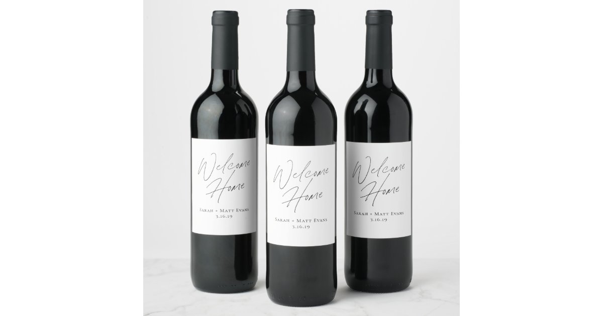 Welcome Home Wine Gift Bags – Real Estate Supply Store