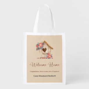 Welcome Home Realtor Congratulations Grocery Bag