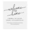 Welcome Home Realtor Gift Wine Label