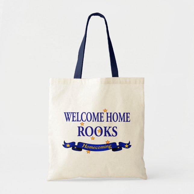 Welcome Home Rooks Tote Bag (Front)