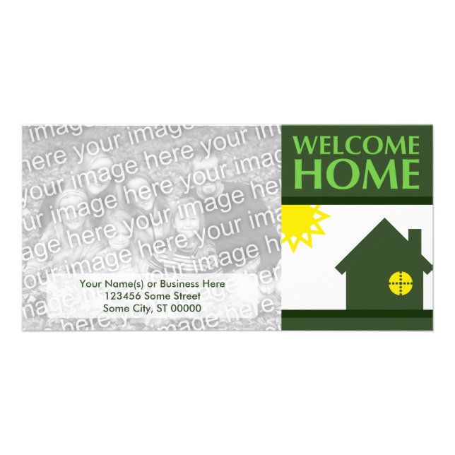 welcome home (shapes) card (Front)
