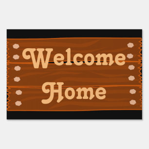 Welcome Home Sign