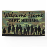 Welcome Home Soldier | Military Camouflage Banner Welcome Home Soldier | Military Camouflage Banner