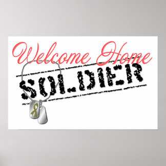 Welcome Home Soldier Poster