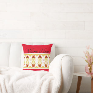 Welcome Home Throw Pillow- Welcome Back Pillow