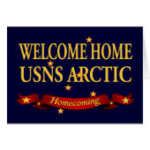 Welcome Home USNS Arctic (Front Horizontal)