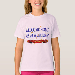 Welcome Home USS Abraham Lincoln T-Shirt