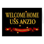 Welcome Home USS Anzio (Front Horizontal)