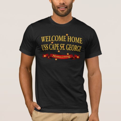 Welcome Home USS Cape St George T_Shirt