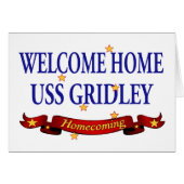 Welcome Home USS Gridely (Front Horizontal)