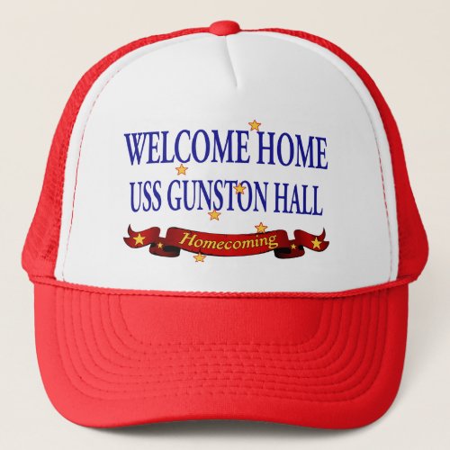 Welcome Home USS Gunston Hall Trucker Hat