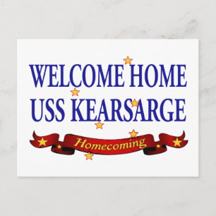 Welcome Home USS Kearsarge Postcard