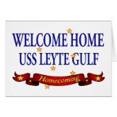 Welcome Home USS Leyte Gulf (Front Horizontal)