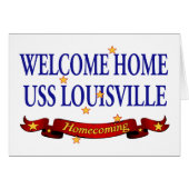 Welcome Home USS Louisville (Front Horizontal)