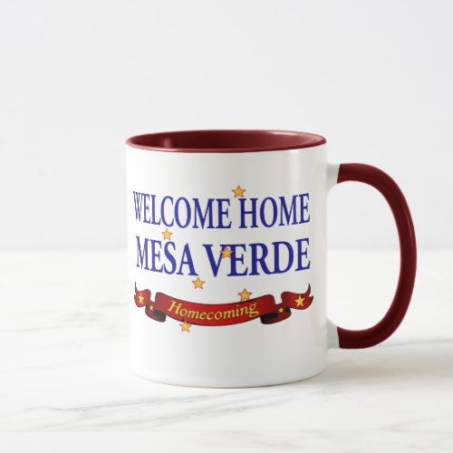 Welcome Home USS Mesa Verde Mug