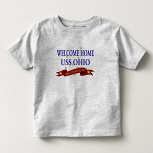 Welcome Home USS Ohio Toddler T-shirt