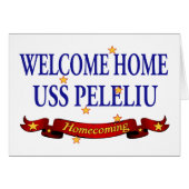 Welcome Home USS Peleliu (Front Horizontal)