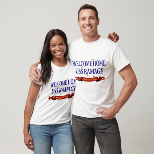 Welcome Home USS Ramage T_Shirt