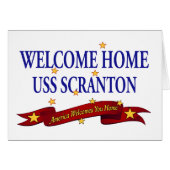 Welcome Home USS Scranton (Front Horizontal)