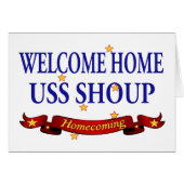 Welcome Home USS Shoup (Front Horizontal)