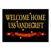 Welcome Home USS Vandegrift (Front Horizontal)