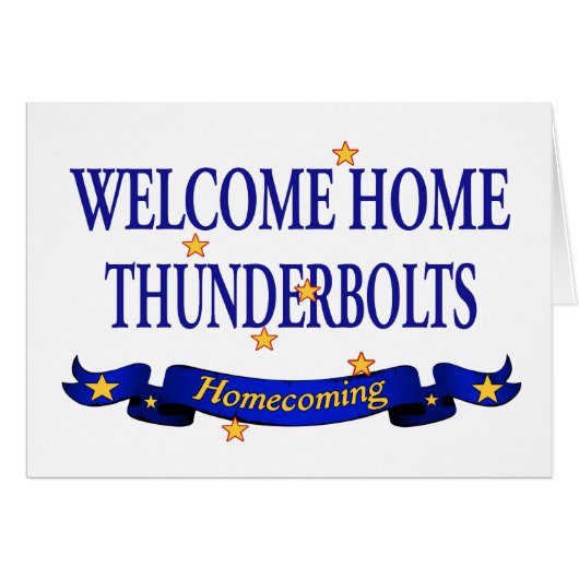 Welcome HomeThunderbolts Cards (Front Horizontal)