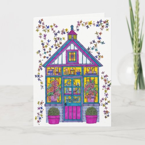Welcome House Greeting Card