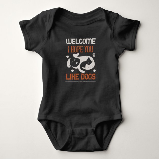 Welcome i hope you like Dogs Baby Bodysuit (Front)