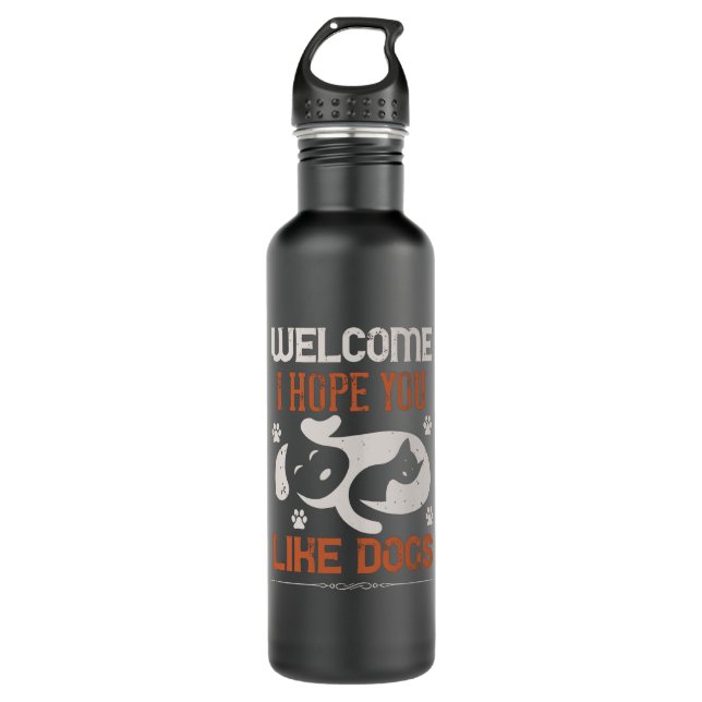 Welcome i hope you like Dogs Stainless Steel Water Bottle (Front)