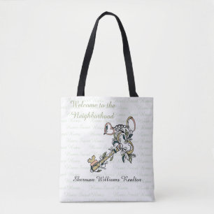 Welcome Key Tote Bag