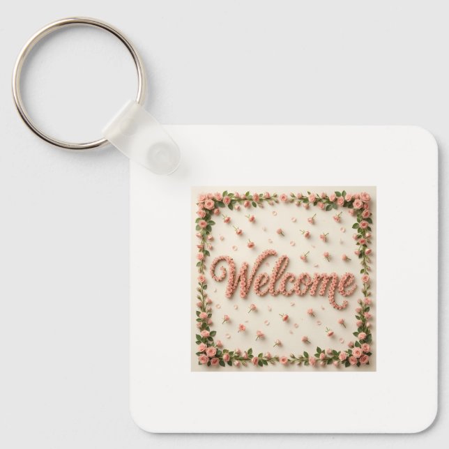 Welcome Keychain (Front)