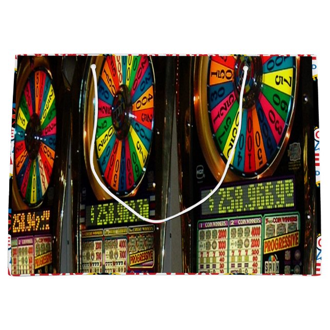 Welcome Las Vegas Sign Large Gift Bag (Front)