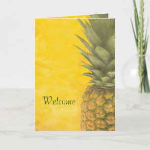 Welcome Letterpress Thank You Card