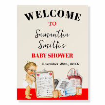 Welcome Little Doctor Baby Shower