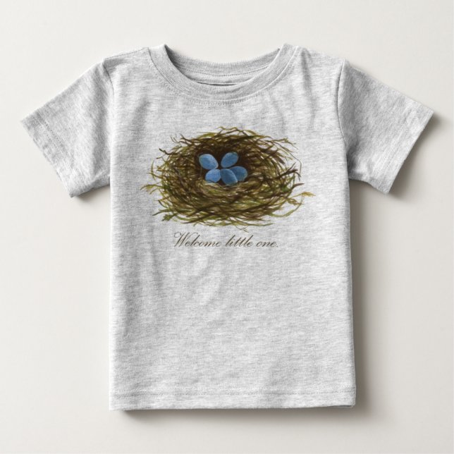 Welcome Little One Baby T-Shirt (Front)