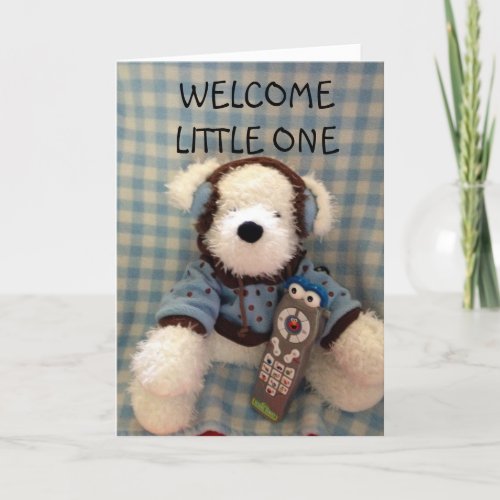 WELCOME LITTLE ONE CONGRATS NEW PARENTS CARD