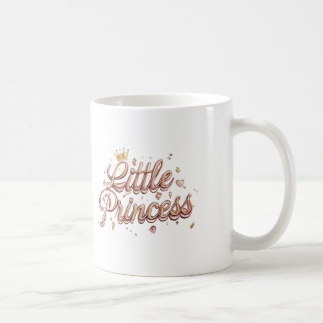 "Welcome Little Princess" Magic Reveal Mug (Right)