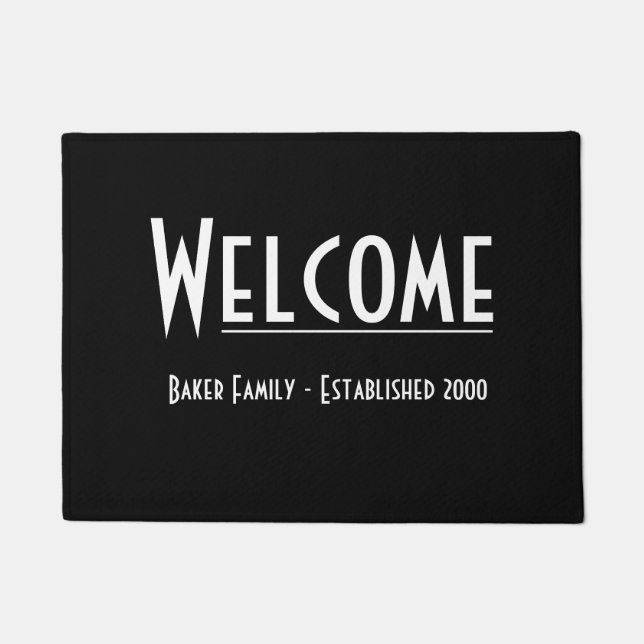 Welcome Mat - Customizable! (Front)