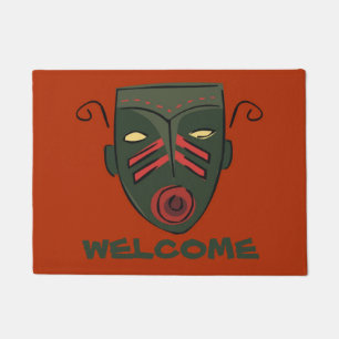 Welcome Mat, Tiki Bar, edit text Doormat