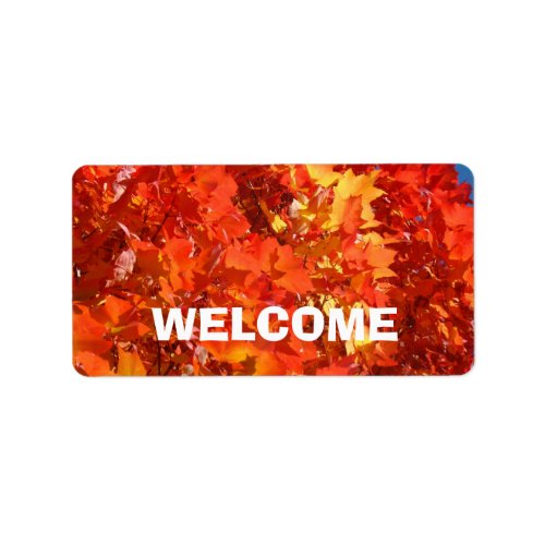 Welcome Name Tags Conferences Labels Colorful