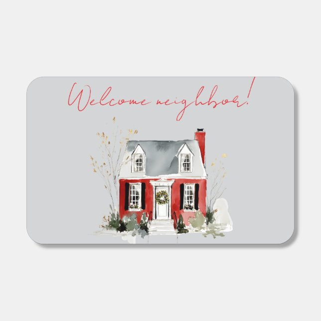 Welcome Neighbor Matchbox Matchboxes (Front)